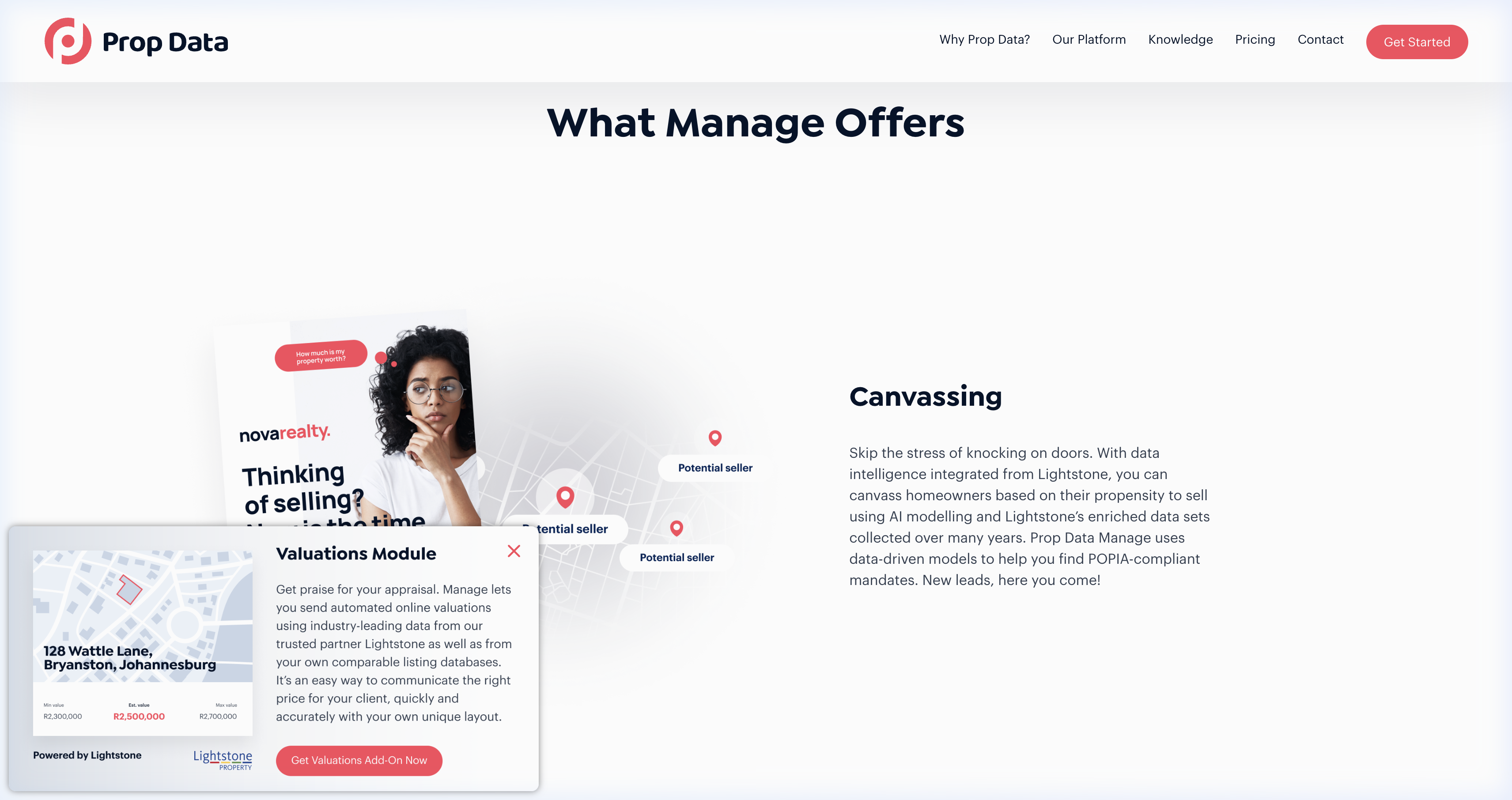 PropData valuations module